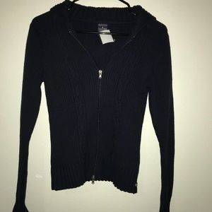 nautica authentic zip up sweater